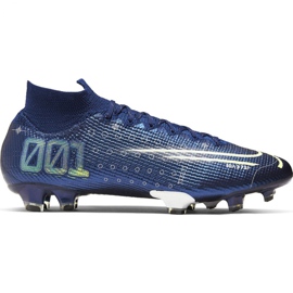 Pantof de fotbal Nike Mercurial Superfly 7 Elite Mds Fg M BQ5469 401 albastru albastru