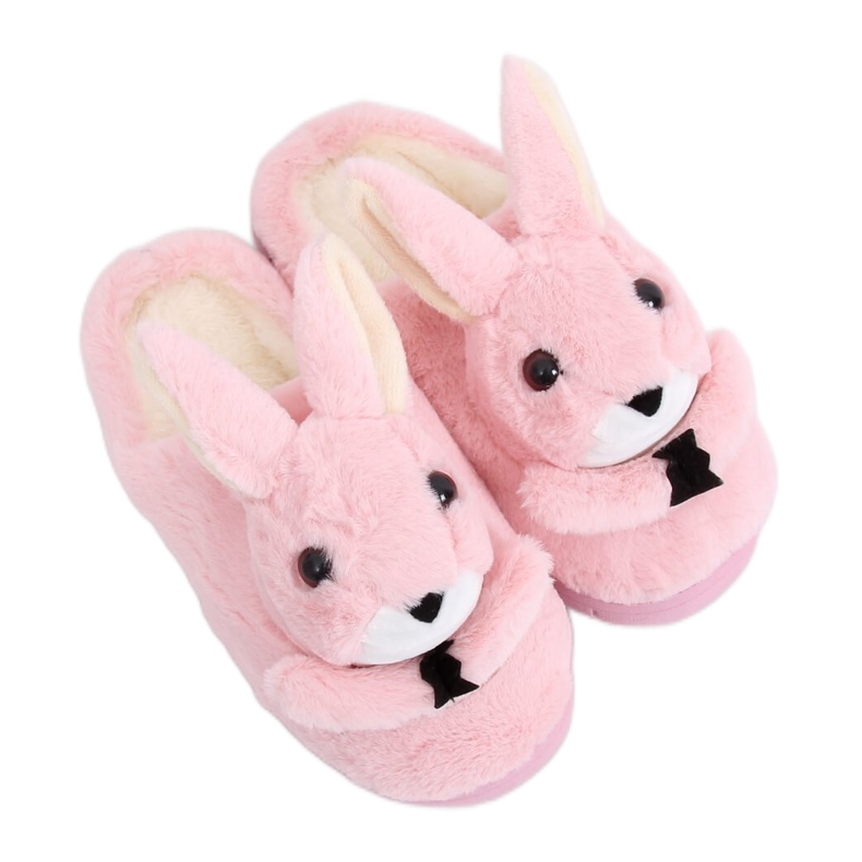 Papuci pentru femei iepurași roz deschis MA17 Roz Papuci pentru femei iepurași roz deschis MA17 Roz