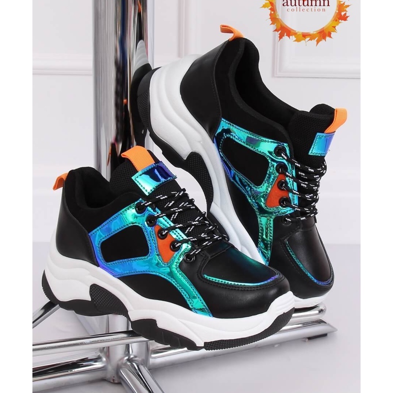 Pantofi sport negri CB-19055 tip negru II