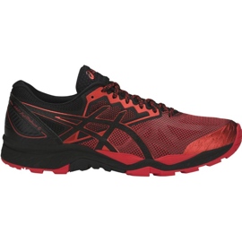 Pantofi de alergare Asics Gel-FujiTrabuco 6 M T7E4N-9023 roșu multicolor