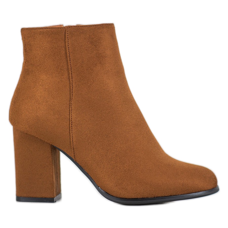 Marquiz Cizme din piele camel maro