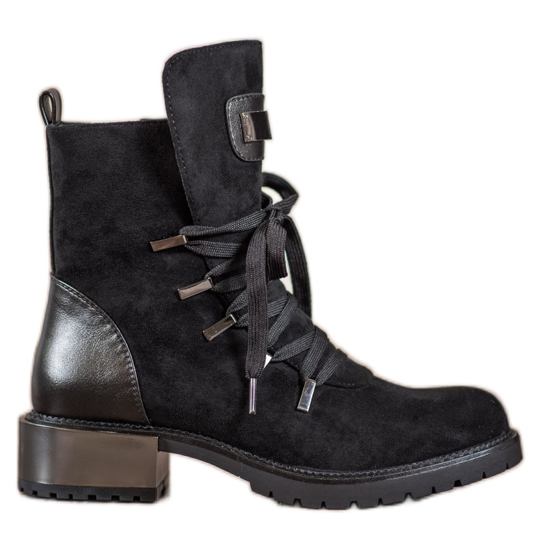 Goodin Ghete cu dantelă negru Goodin Ghete cu dantelă negru