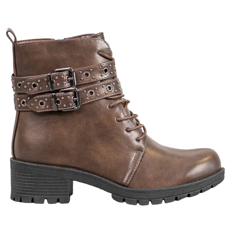 SHELOVET Muncitori dantelați maro