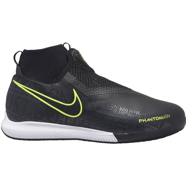 Pantofi de fotbal Nike Phantom Vsn Academy Df Ic Jr AO3290 007 negru negru Pantofi de fotbal Nike Phantom Vsn Academy Df Ic Jr AO3290 007 negru negru