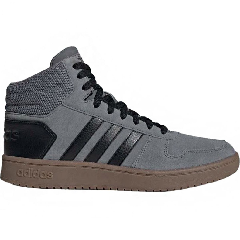 Pantofi Adidas Hoops 2.0 Mid M EE7367 gri