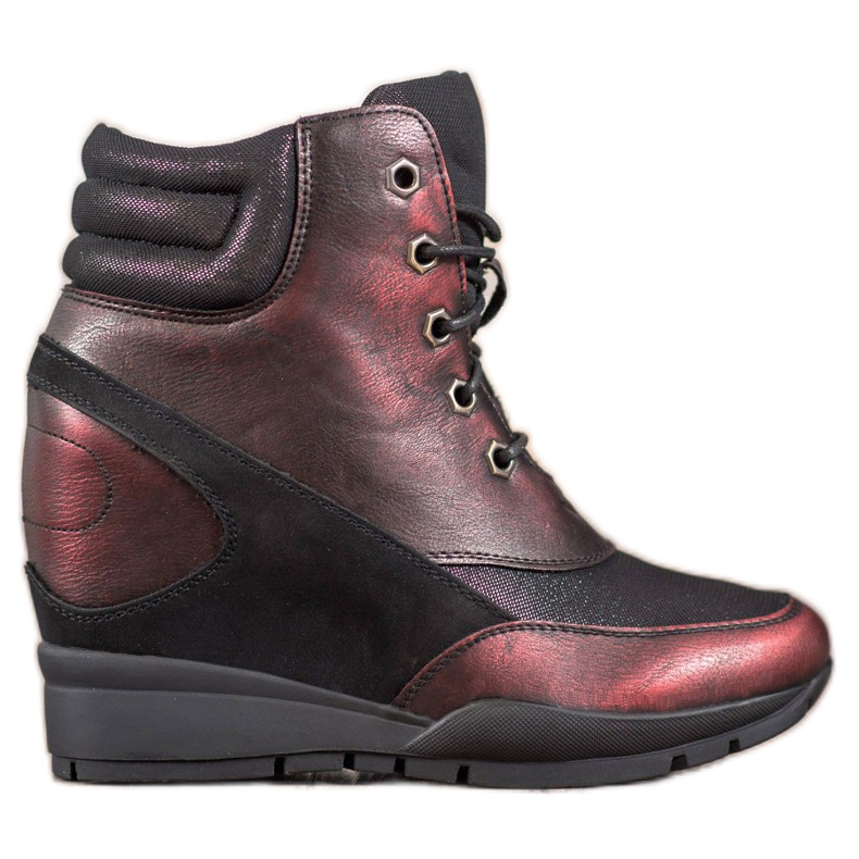 Sergio Leone Adidași Burgundy roșu