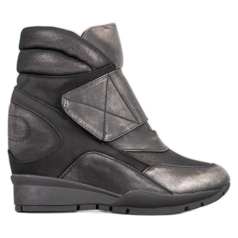 Sergio Leone Adidași cu velcro gri