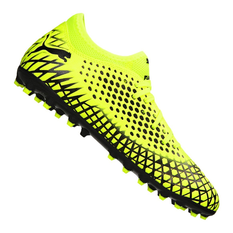 Ghete de fotbal Puma Future 4.4 Mg Jr 105697-03 galben galben