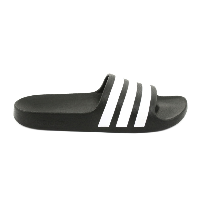 Papuci Adidas Adilette Aqua K Jr F35556 alb negru