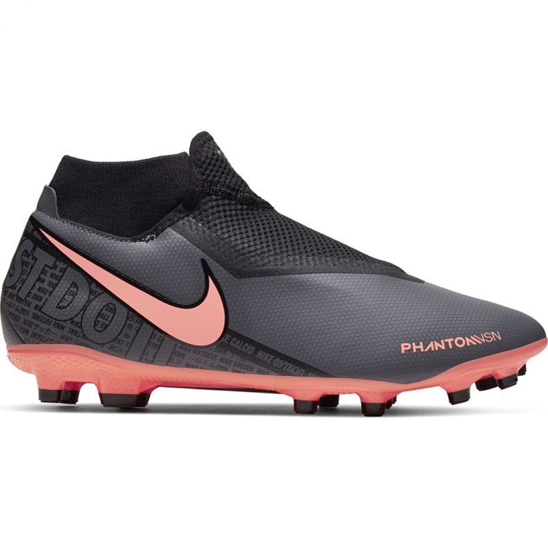 Pantofi de fotbal Nike Phantom Vsn Academy Df FG / MG M AO3258 080 multicolor negru