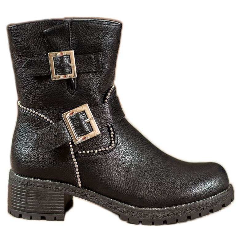 Lucky Shoes Muncitori cu cleme negru