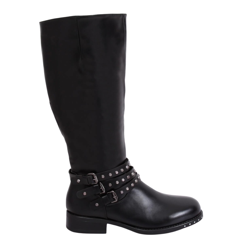 Cizme de călărie negre cu știfturi Y208 Negre negru
