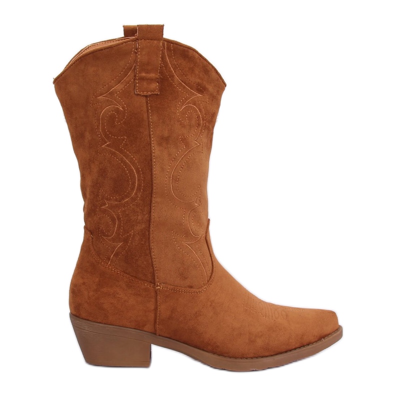 Camel NC972 Cizme de cowboy camel maro