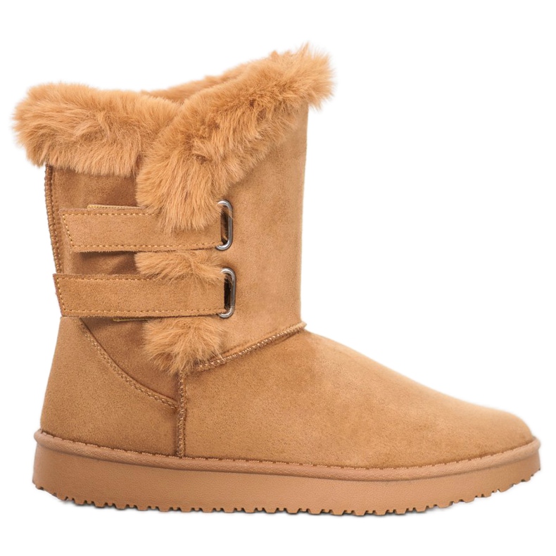 SHELOVET Ghete de zăpadă calde maro