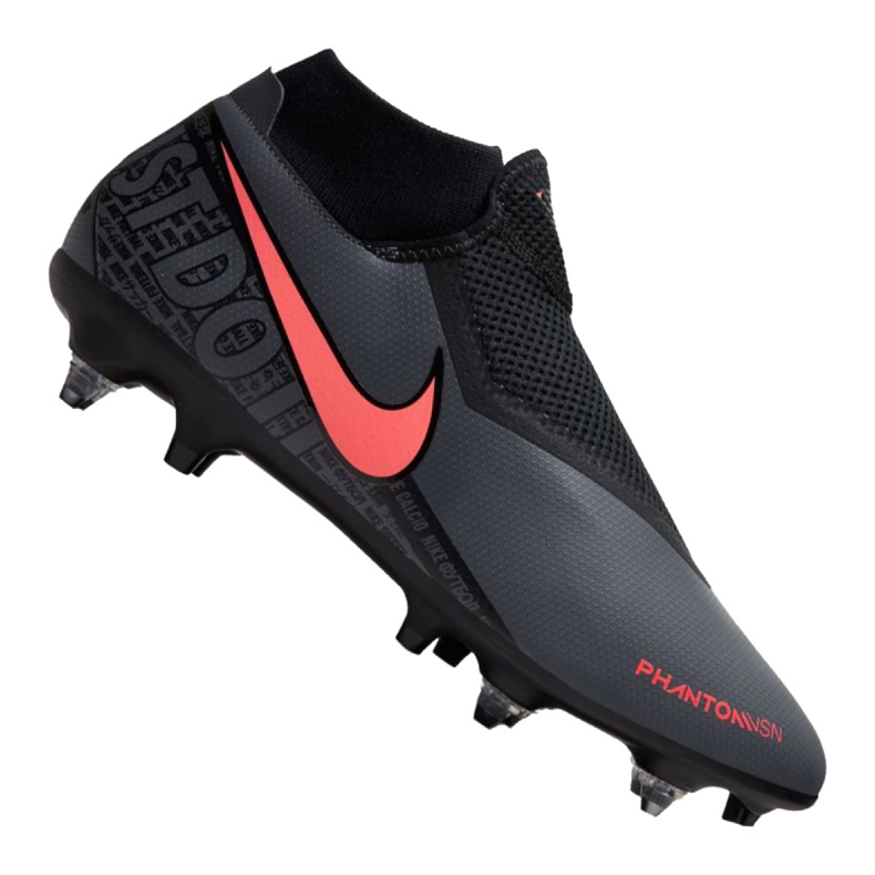 Pantofi de fotbal Nike Phantom Vsn Academy Df SG-Pro Ac M BQ8845-080 albastru negru