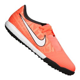 Pantofi de fotbal Nike Phantom Vnm Academy Tf Jr AO0377-810 portocaliu portocaliu