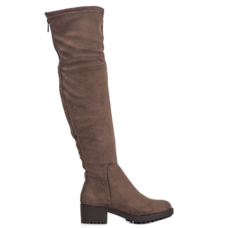 Super Me Ghete de coapsă pe platformă verde