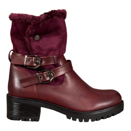 Marquiz Muncitori calzi cu blană roșu