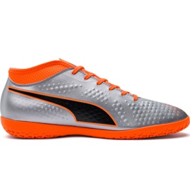 Ghete de fotbal M Puma One 4 Syn It 104750 01 multicolor argint