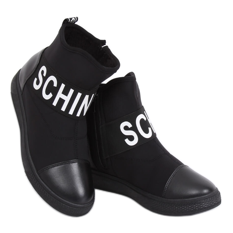 Cizme negre din neopren XY-38 Negre negru