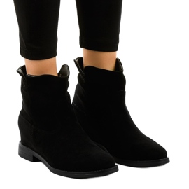 NC981 cizme de cowboy negre negru NC981 cizme de cowboy negre negru