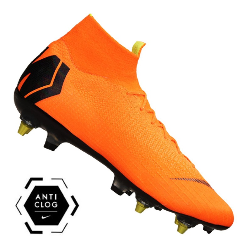 Pantofi de fotbal Nike Superfly 6 Elite Sg Pro Ac M AH7366-810 portocale portocale