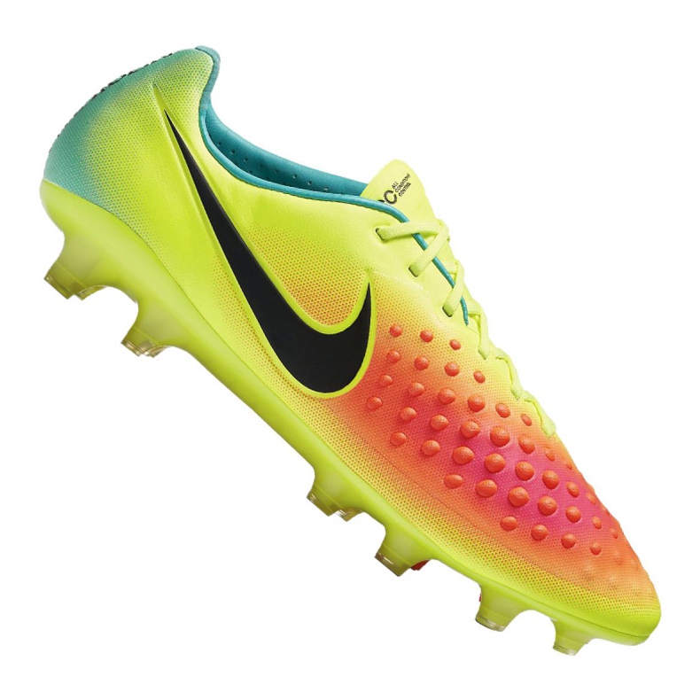 Ghete de fotbal Nike Magista Opus Ii Fg M 843813-708 galben galben