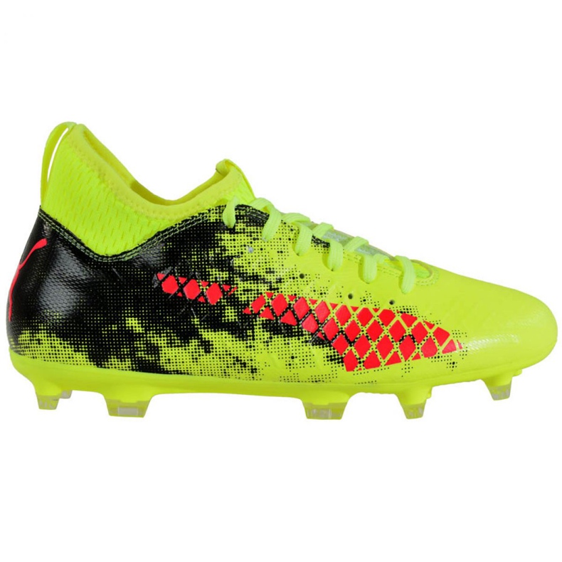 Ghete de fotbal Puma Future 18.3 Fg Ag Jr 104332 01 multicolor verde