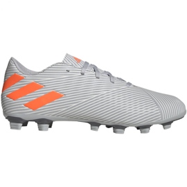 Ghete de fotbal M adidas Nemeziz 19.4 FxG EF8292 multicolor gri Ghete de fotbal M adidas Nemeziz 19.4 FxG EF8292 multicolor gri