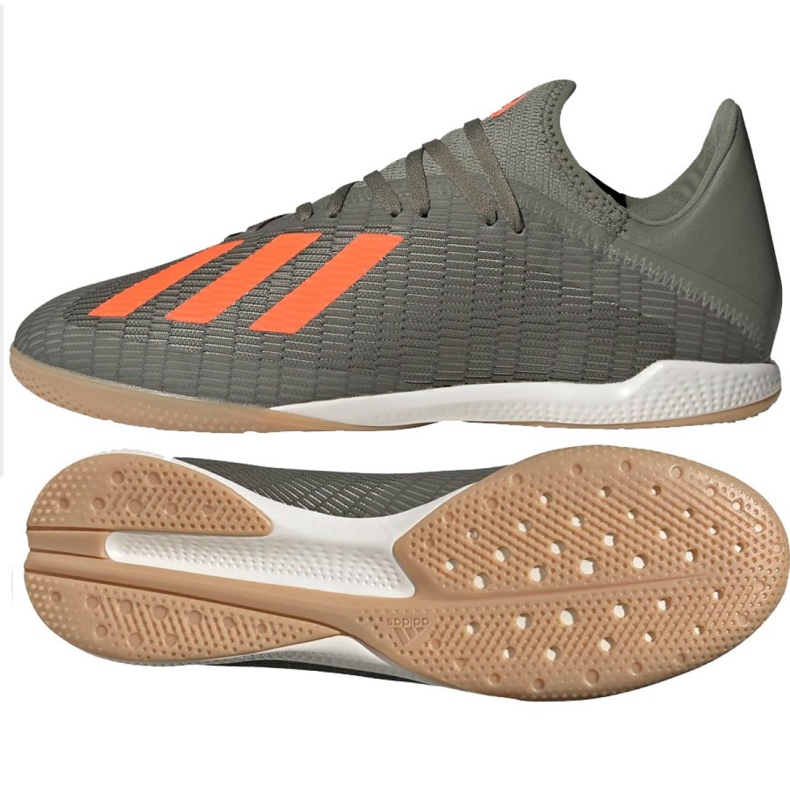 Încălțăminte de interior adidas X 19.3 In M EF8367 gri gri