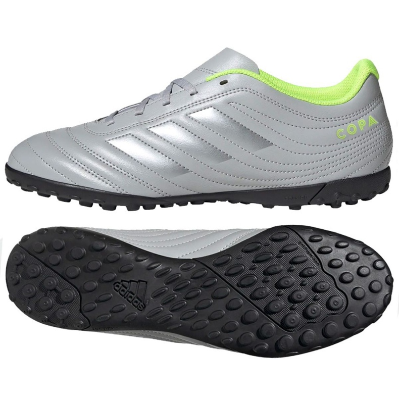 Ghete de fotbal Adidas Copa 20.4 Tf M EF8356 gri argint