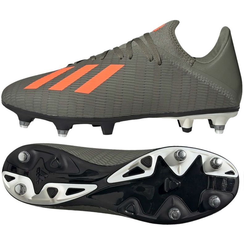 Ghete de fotbal Adidas X 19.3 Sg M EG2838 gri gri