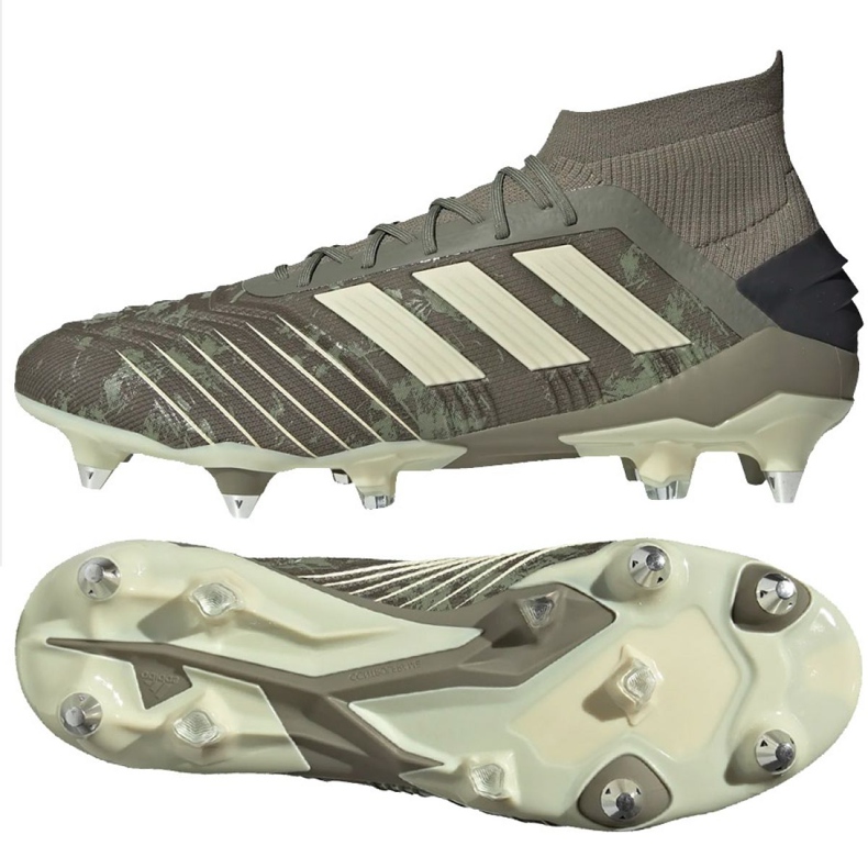 Ghete de fotbal Adidas Predator 19.1 Sg M EF8206 gri gri