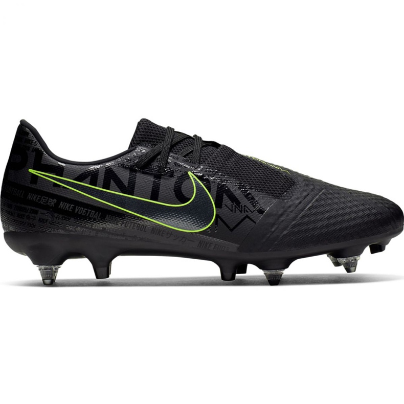 Pantof de fotbal Nike Phantom Venom Academy SG-PRO Ac M BQ9140 007 negru negru