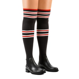 Ciorap de cizme muschetari gri FD-69