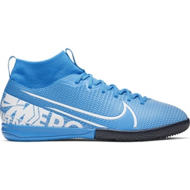 Pantofi de fotbal Nike Mercurial Superfly 7 Academy Ic Jr AT8135 414 albastru multicolor