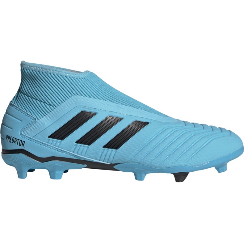 Ghete de fotbal Adidas Predator 19.3 Ll Fg M G27923 multicolor albastru Ghete de fotbal Adidas Predator 19.3 Ll Fg M G27923 multicolor albastru
