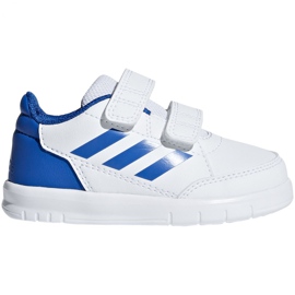 Pantofi Adidas AltaSport Cf I Jr D96844 alb albastru