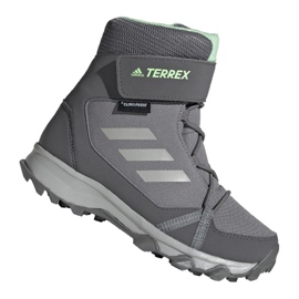 Pantofi Adidas Terrex Snow Cf Cp Cw Jr G26580 gri