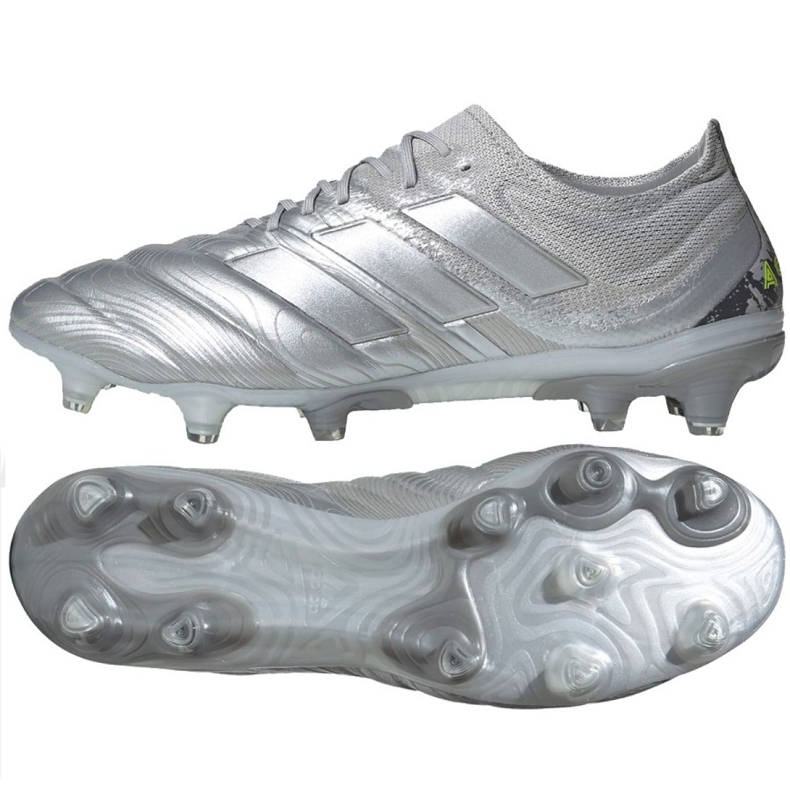 Ghete de fotbal Adidas Copa 20.1 Fg M EF8316 roșu argint