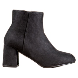 SHELOVET Ghete clasice din piele intoarsa negru SHELOVET Ghete clasice din piele intoarsa negru