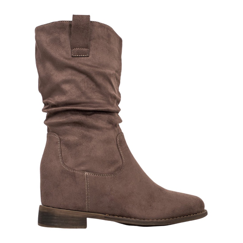 Super Mode Cizme de cowboy clasice kaki verde Super Mode Cizme de cowboy clasice kaki verde