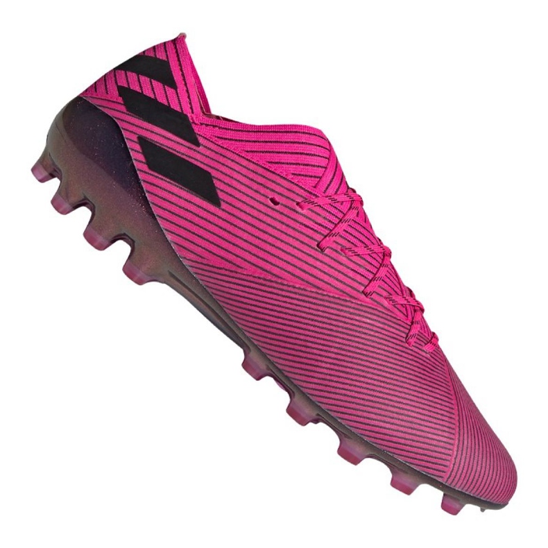 Ghete de fotbal Adidas Nemeziz 19.1 Ag Fg M FU7033 roz roz