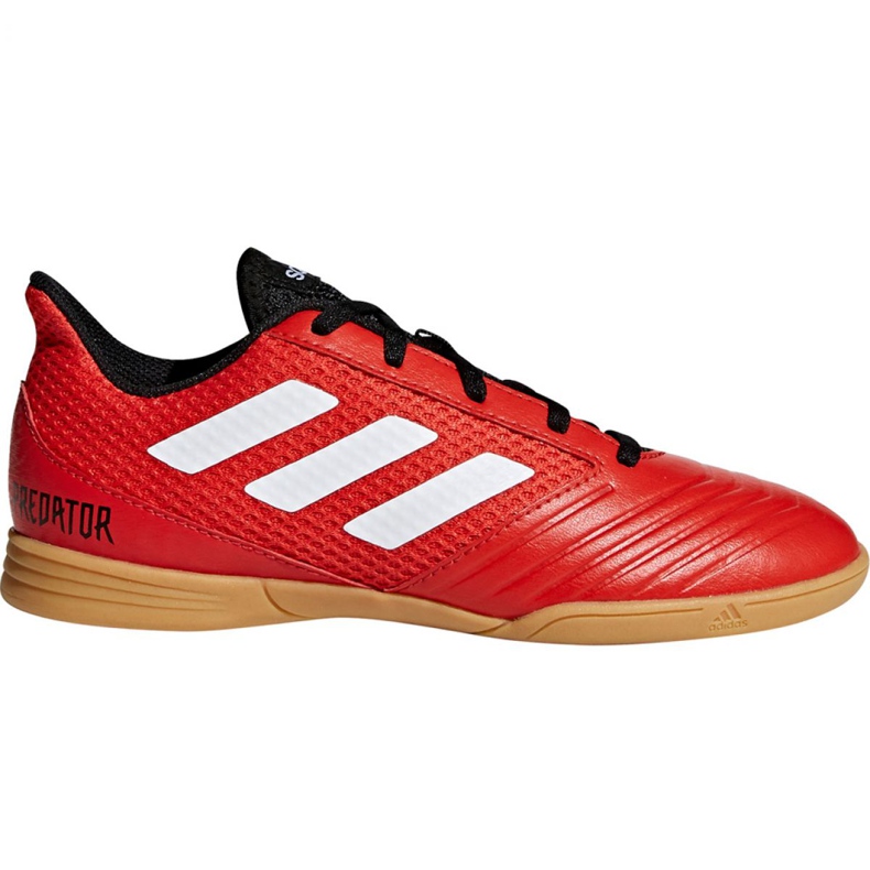 Ghete de fotbal Adidas Predator Tango 18.4 Sala Jr DB2343 roșu roșu Ghete de fotbal Adidas Predator Tango 18.4 Sala Jr DB2343 roșu roșu