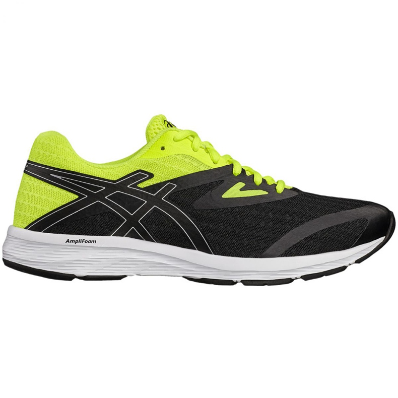 Pantofi de alergare Asics Amplica M T825N-9093 negru galben