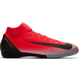 Pantofi de fotbal Nike Mercurial Superfly X 6 Academy CR7 Ic M AJ3567 600 multicolor roșu