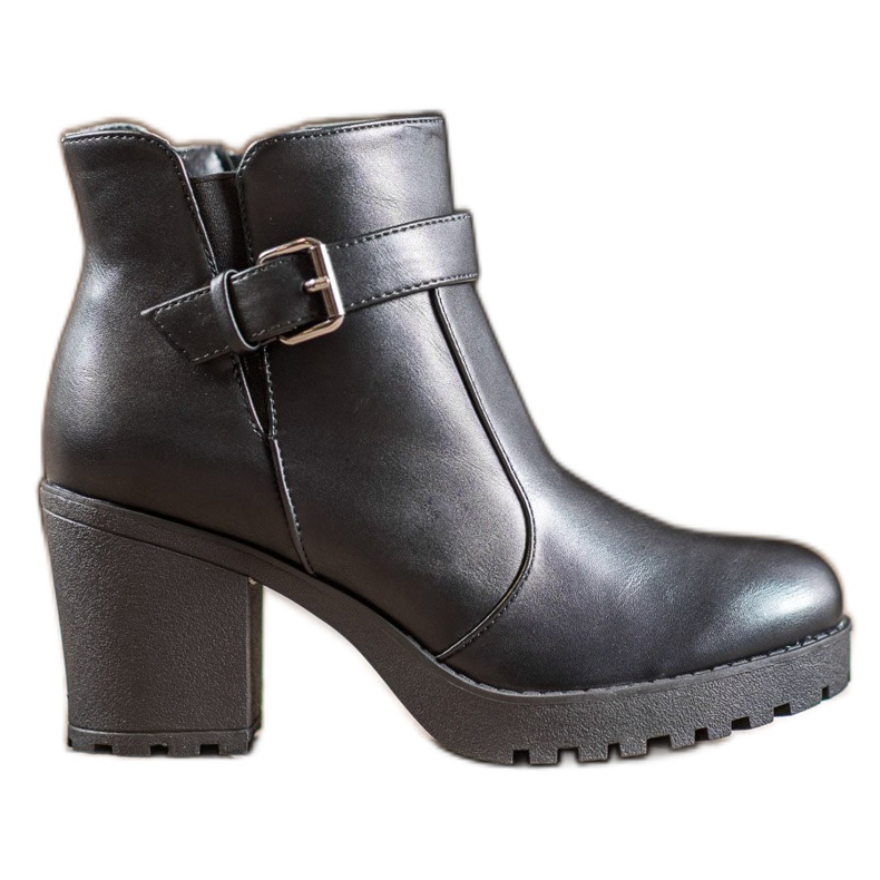 Bella Paris Cizme Cu Cataramă negru Bella Paris Cizme Cu Cataramă negru