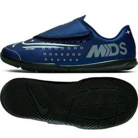 Nike Mercurial Vapor 13 Club Mds Ic PS (V) Jr CJ1176-401 pantofi de interior bleumarin bleumarin