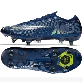 Pantofi de fotbal Nike Mercurial Vapor 13 Elite Mds SG-Pro Ac M CK2032-401 albastru marin albastru marin