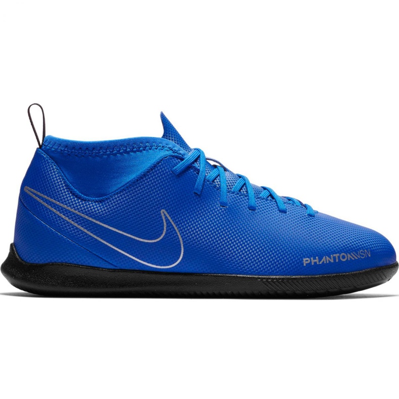 Pantofi de fotbal Nike Phantom Vsn Club Df Ic Jr AO3293 400 albastru albastru